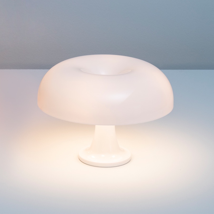 NESSINO Lampe de table coloré en forme de champignon