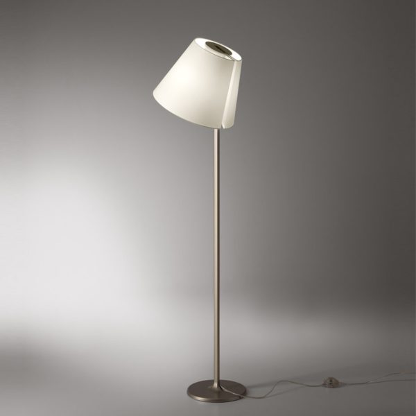 MELAMPO Lampadaire avec abat jour amovible