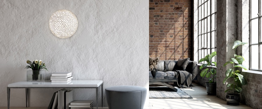 CALIPSO Applique murale ressemblant à une ruche d'abeilles créant un design original