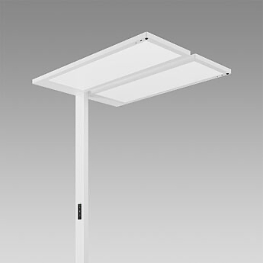 LIGHTPAD OFFICE Double lampadaire de bureau avec de nombreuses fonctionnalités