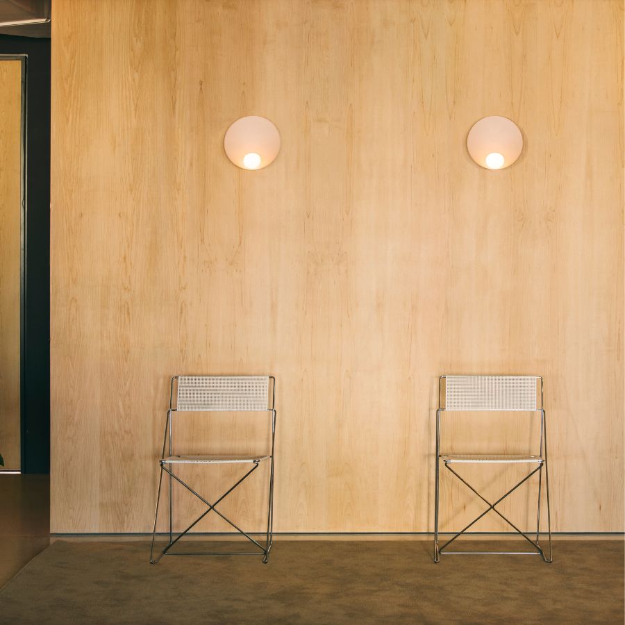 Musa Applique mural beige