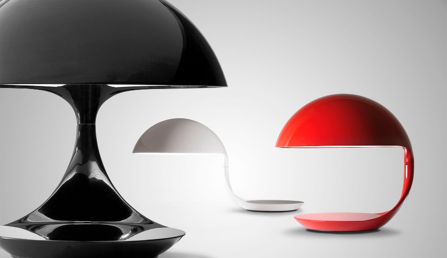 COBRA Lampe de table très colorée avec diffuseur amovible