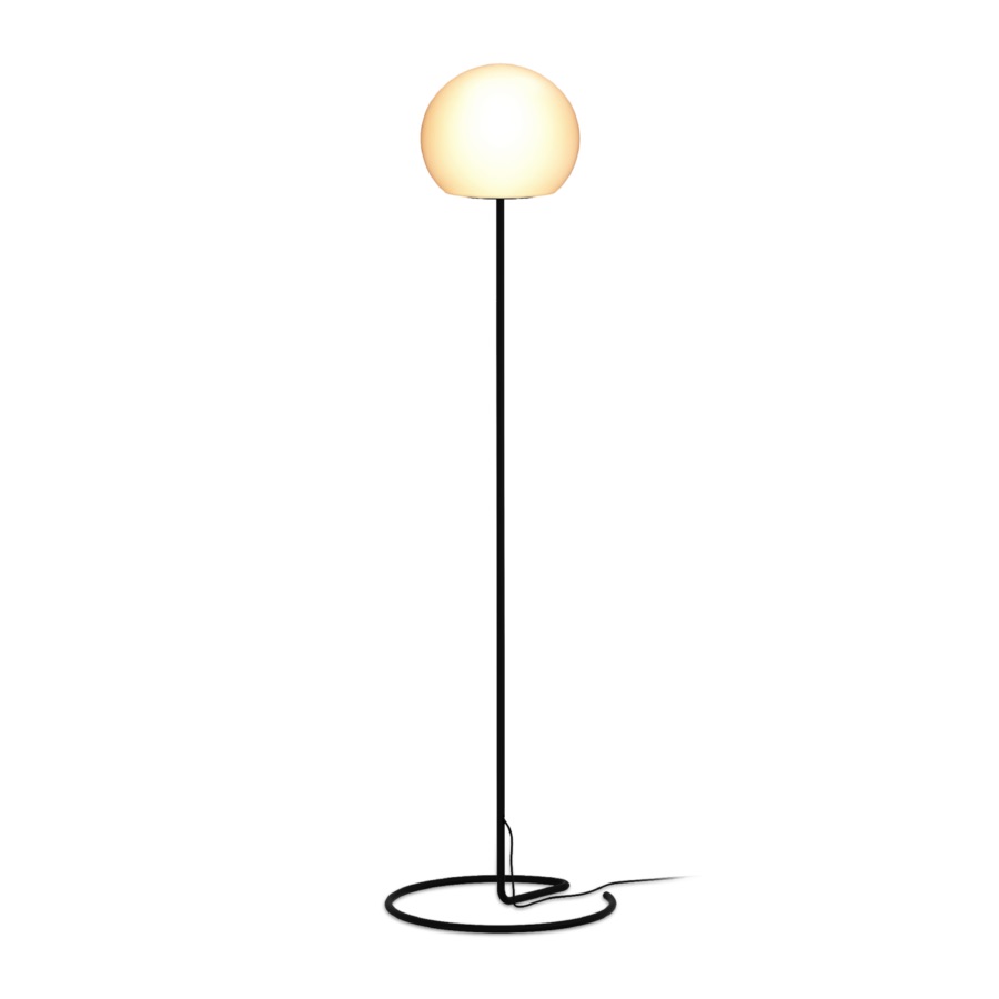 DRO FLOOR Lampadaire avec diffuseur circulaire lumière diffuse et agréable