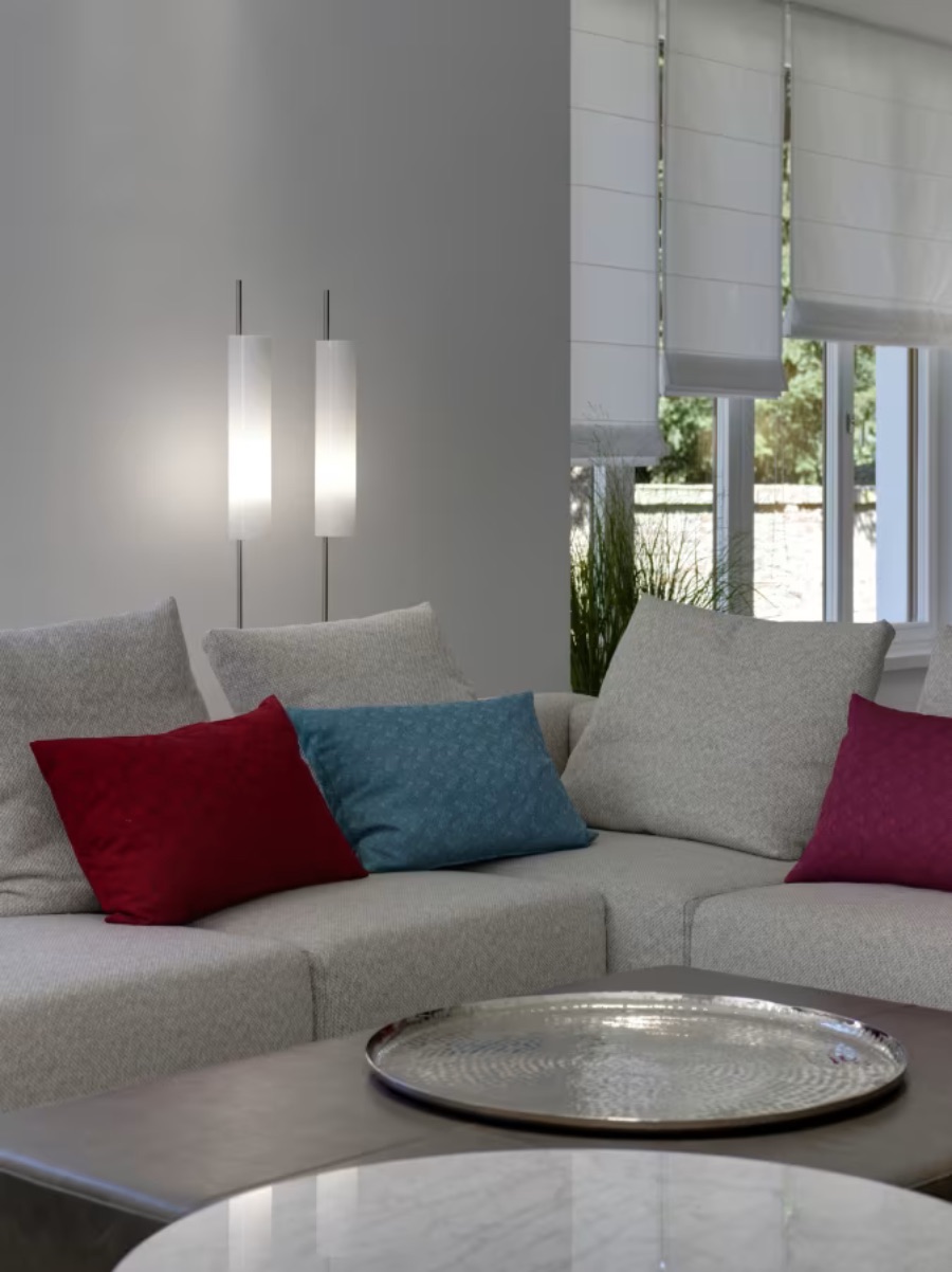 LAMPADAIRE POUR UTILISATION A L'INTÉRIEUR Lampadaire intérieur avec cylindre de lumière diffuse