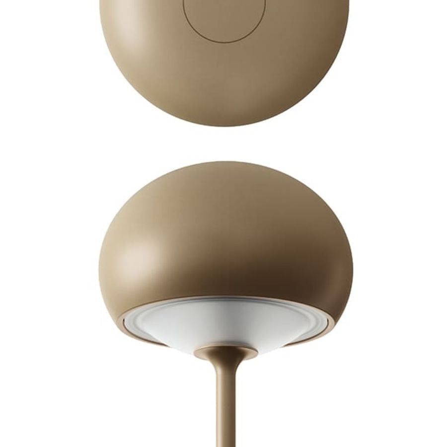 PI11 Lampe de table en forme de champignon couleur or