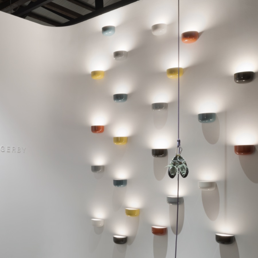 Bellhop Applique murale en forme de bol coloré