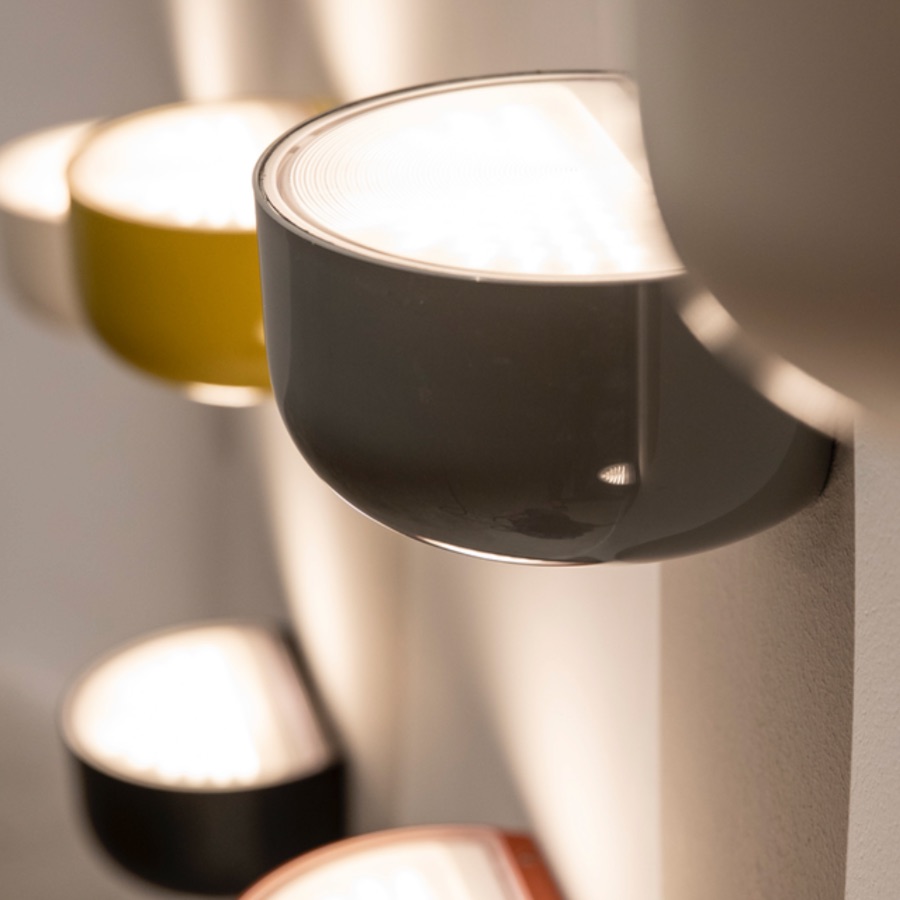 Bellhop Applique murale en forme de bol coloré