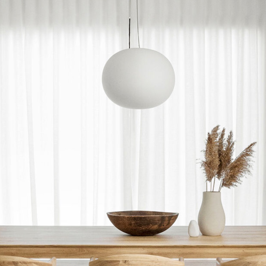 Glo-Ball Suspension circulaire lumière diffuse