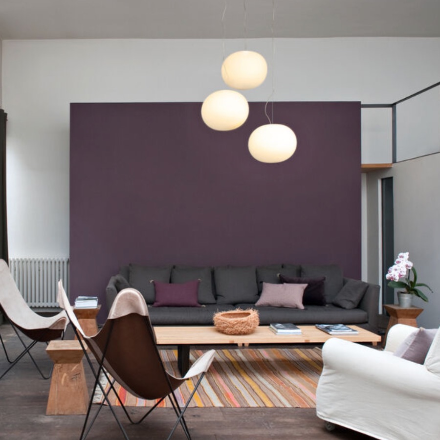 Glo-Ball Suspension circulaire lumière diffuse