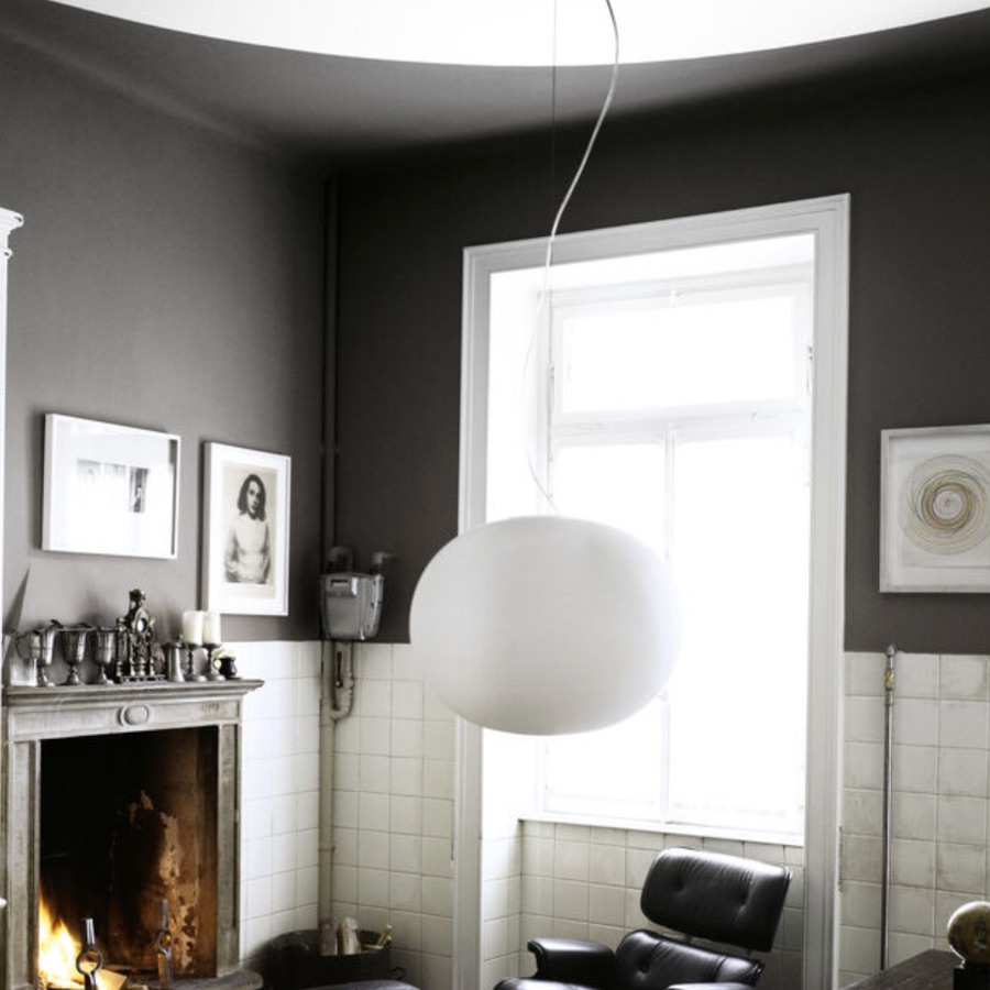 Glo-Ball Suspension circulaire lumière diffuse