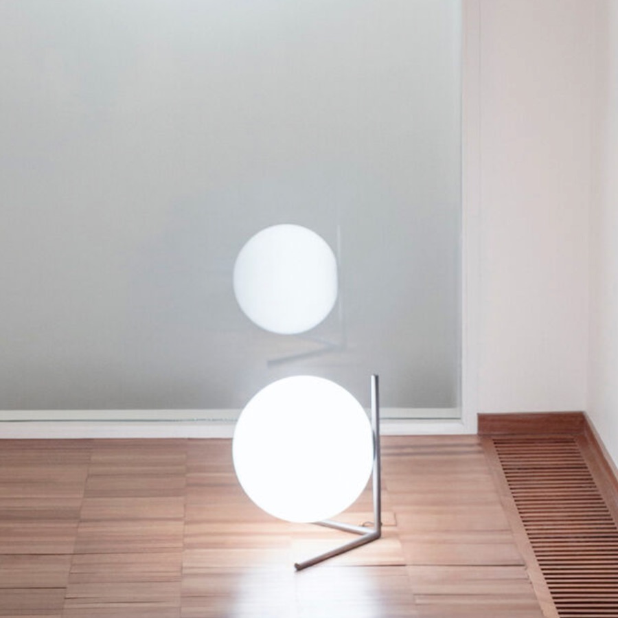 IC Lights Lampadaire circulaire lumière diffuse