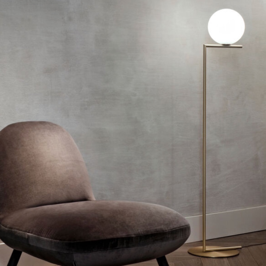 IC Lights Lampadaire circulaire lumière diffuse