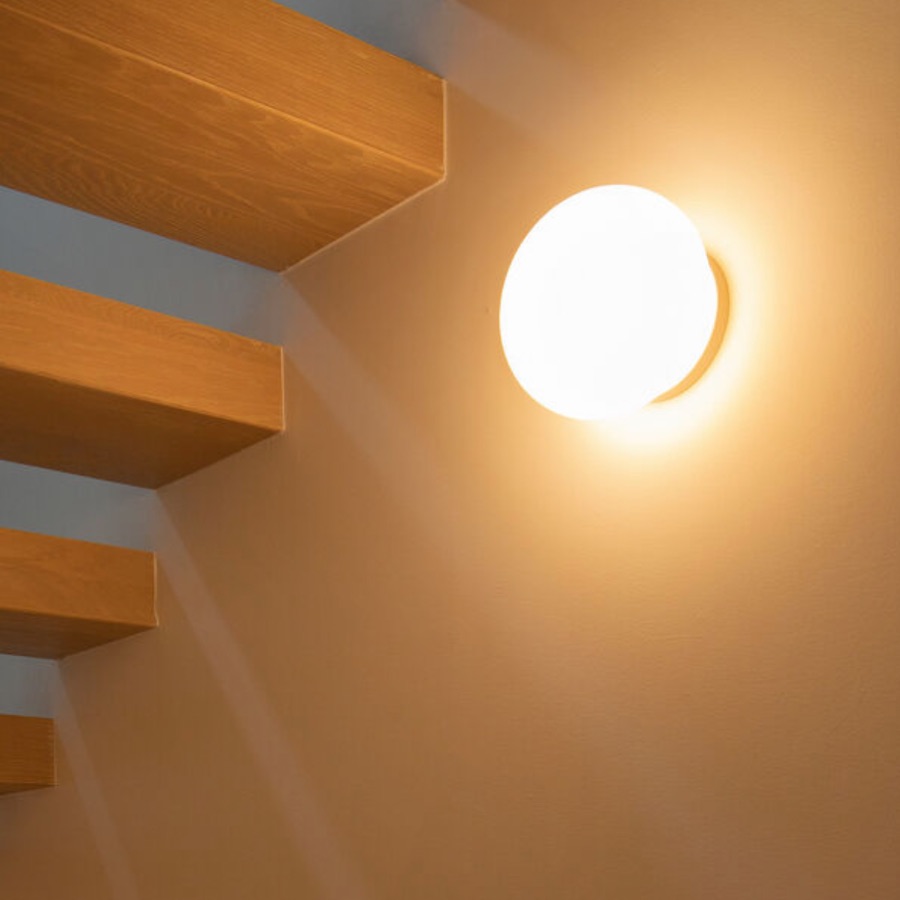 Glo-Ball Applique mural circulaire lumière diffuse