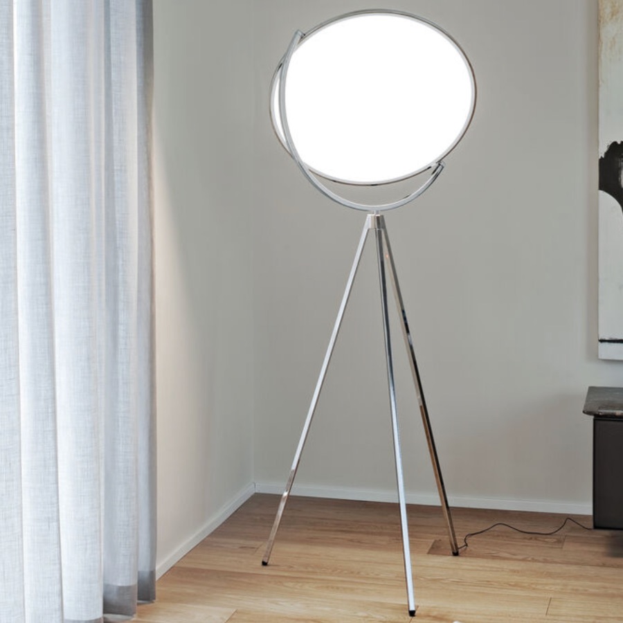 Superloon Lampadaire circulaire lumière diffuse