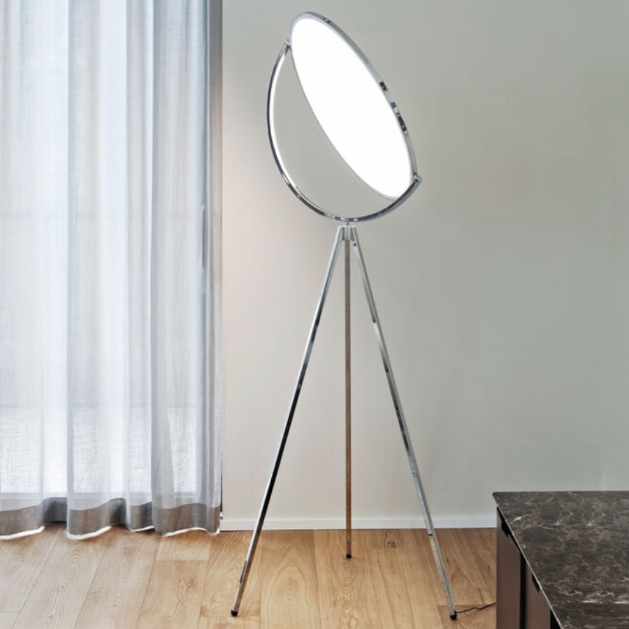 Superloon Lampadaire circulaire lumière diffuse