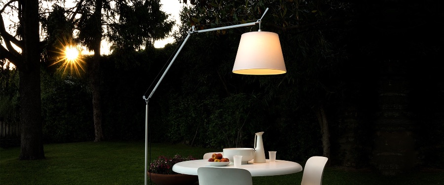 Tolomeo Paralume Lampadaire amovible avec abat-jour