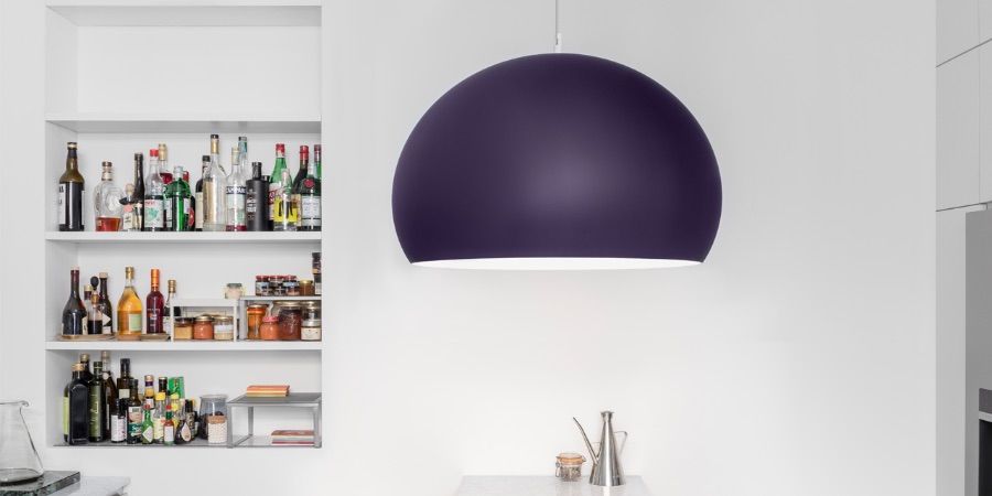 Zurigo Suspension ronde et colorée