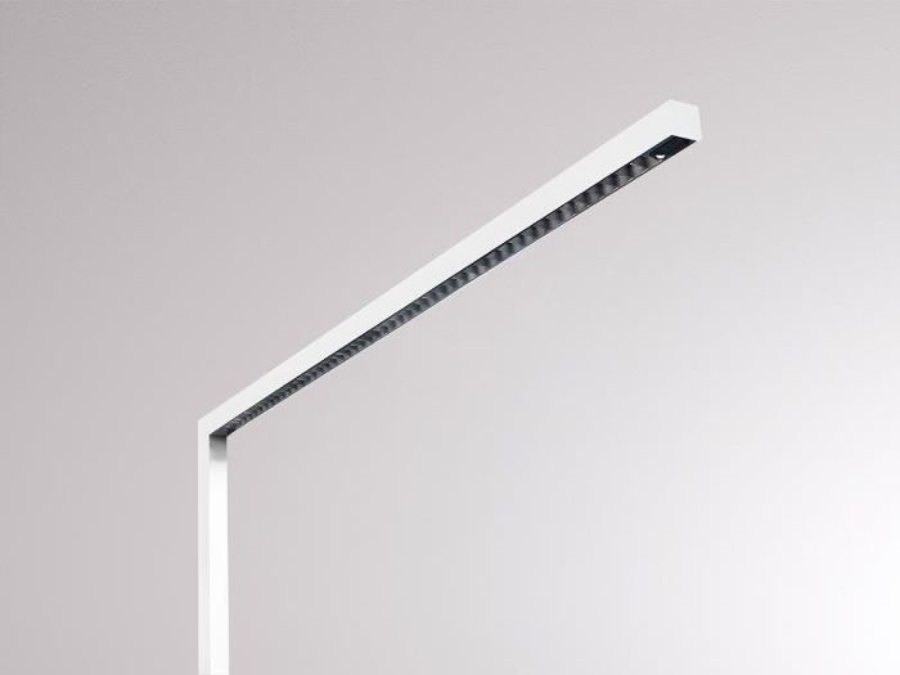 Lens Single F Luminaire de bureau fin